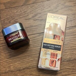 L'Oreal Revitalift sunscreen Cream & Age-Defying Serum Duo